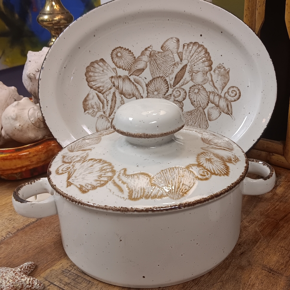 Midwinter Seascape Stoneware Set